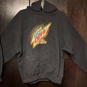 Mountain Dew Live Wire Black Hoodie